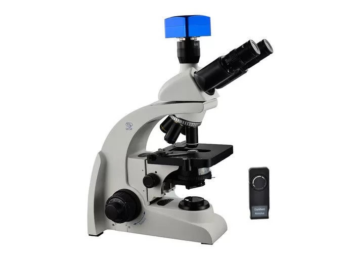 【UT503-DK】 暗視野 生物顕微鏡/Inf.Plan 4x,PHP10x,40x(s),100x(s,oil)/WF10x-18mm/LED照明 - 画像 (2)