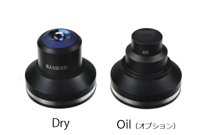 【UT703-DK】 暗視野生物顕微鏡/ドライ型暗視野コンデンサ/Infinity Plan 4x,10x,40x(s),100x(s,oil)/WF10x-20mm/LED照明 - 画像 (5)